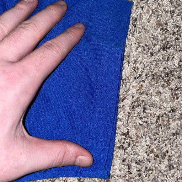 Vintage Single Stitch Pepsi Shirt‎ Blue Mens L Holiday Promo Snack Promo Tee 90s - Picture 6 of 7